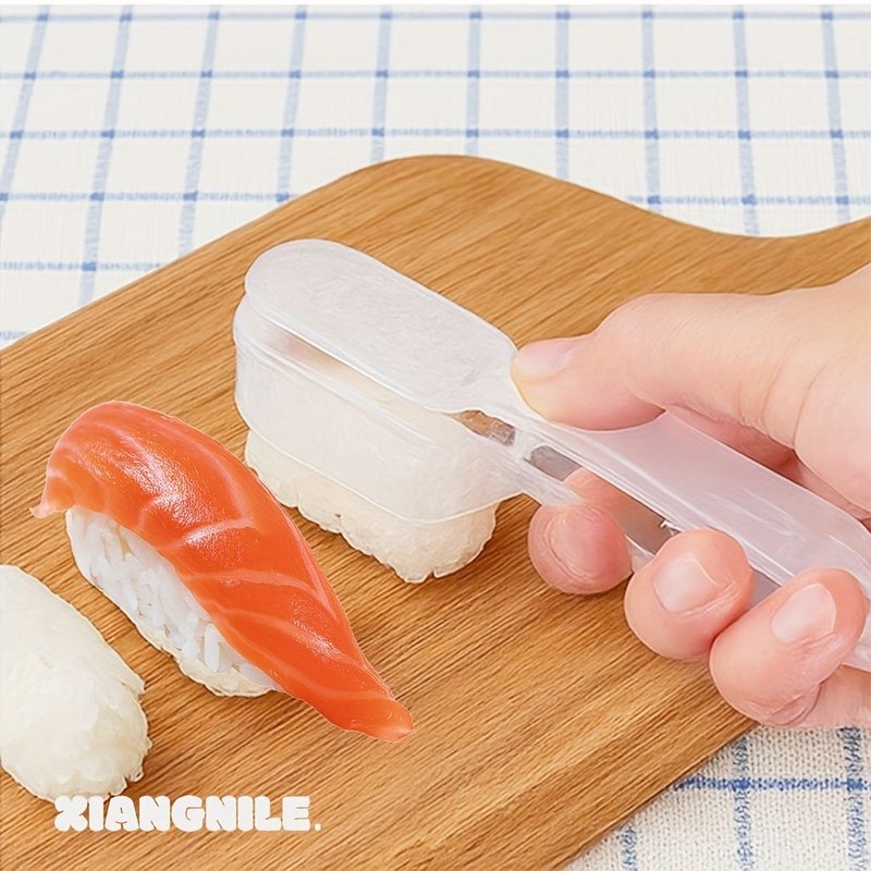 2pcs Plastic Ship Shaped Sushi Mold Set For DIY Sushi Making Bento Lunch Boxes Parties And Meals Durable Easy To Use Sushi Molds For Cooks And Chefs - Image 5