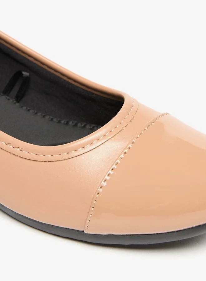 Flora Bella By Shoexpress Womens Solid Slip-On Shoes With Wedge Heels