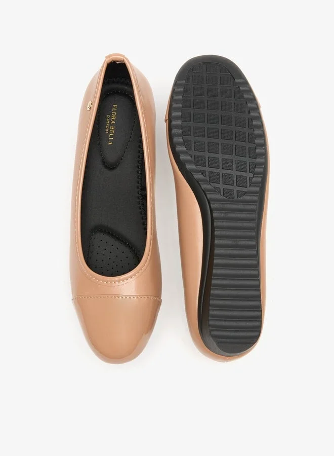 Flora Bella By Shoexpress Womens Solid Slip-On Shoes With Wedge Heels
