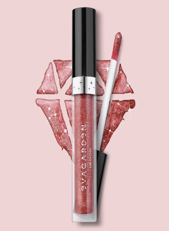 EVAGARDEN Diamond Lip Gloss - Concentration of Pearls Gives Dazzling Shine - Light and Moisturizing Film with Excellent Hold - Spreads Evenly with No Stickiness - 851 Innocente - 0.09 oz - Image 2