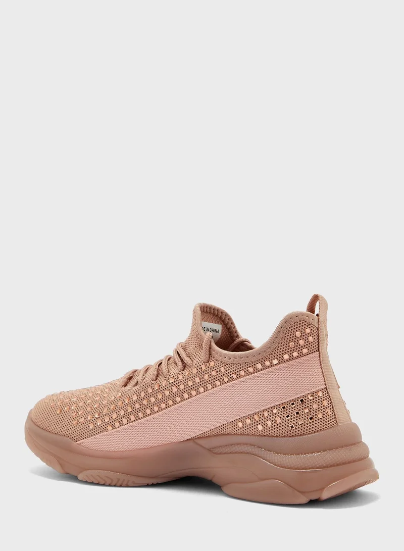 shoexpress Lace Up Low Top Sneakers