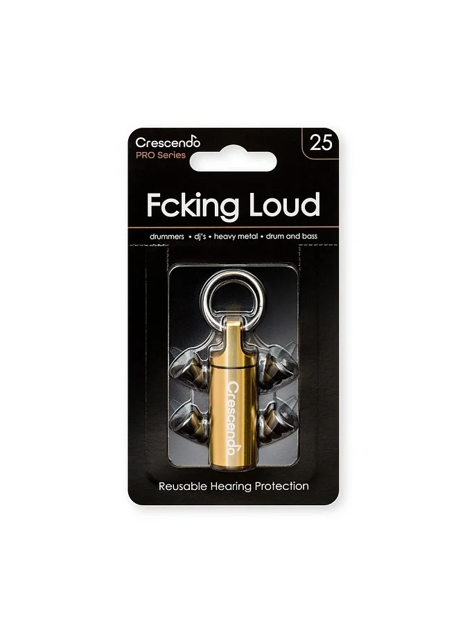 كريسندو حماية سمع كرشندو برو FCKING LOUD 25