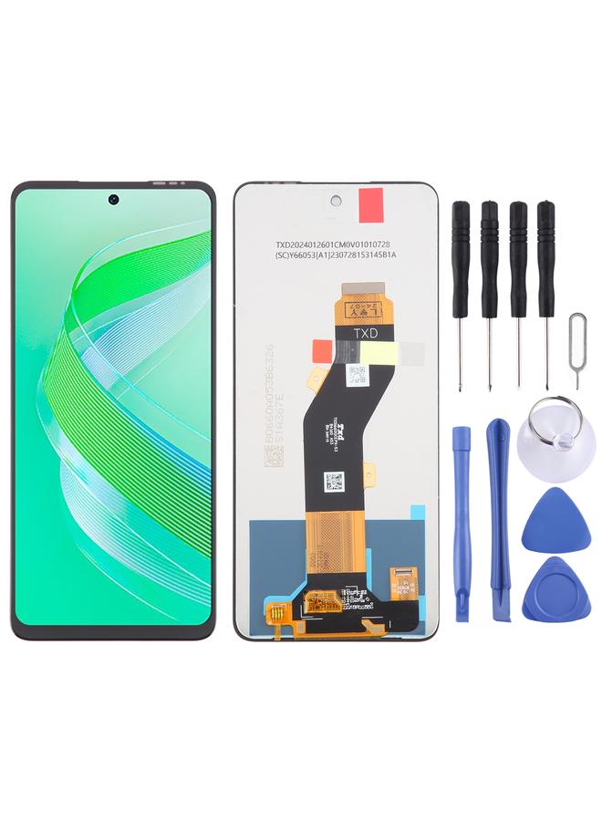 erorex Replacement For Infinix Smart 8 Plus X6526 OEM LCD Screen with Digitizer Full Assembly - Image 1