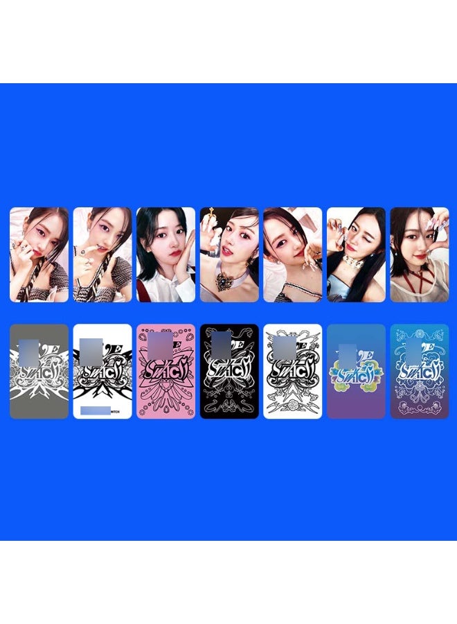 NIBEMINENT 7 Pcs Kpop IVE - YUJIN IVE SWITCH Lomo Cards Card For Fans Collection Gifts - Image 1