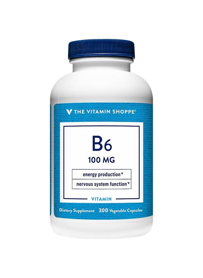 The Vitamin Shoppe B6 100MG (300 Capsules) by The Vitamin Shoppe - Image 2