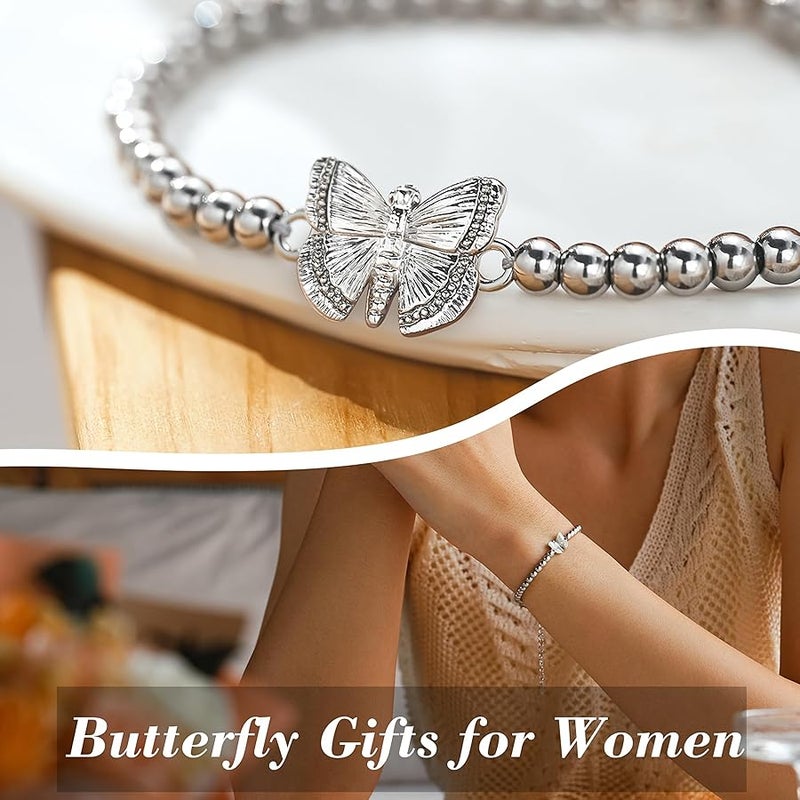 Tarsus Bracelets for Women, Horse/Owl/Butterfly/Hummingbird/Elephant/Turtle/Dragonfly Gifts for Women, Christmas Mothers Day Birthday Gifts for Friends Sisters Women - Image 4