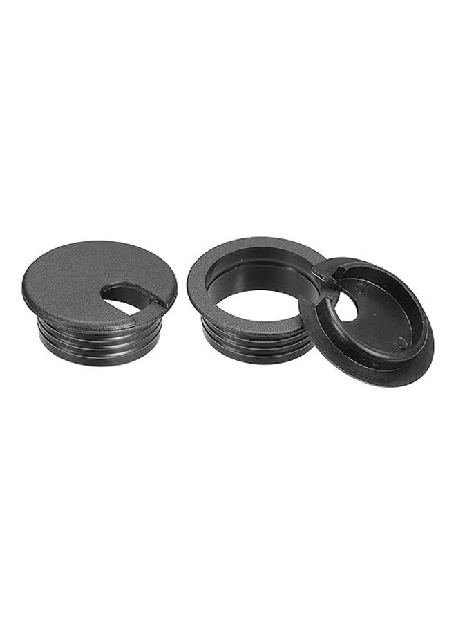 Desk Grommet Cable Hole Cover 38mm 20 Pcs ABS Plastic Wire Cord Organizer - Image 1