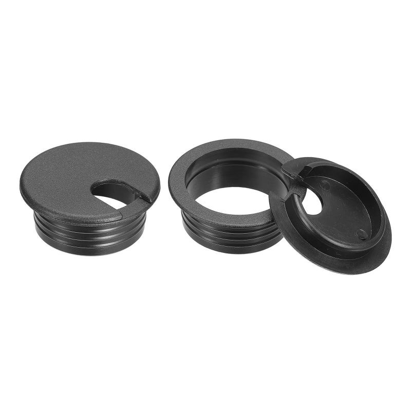 Desk Grommet Cable Hole Cover 38mm 20 Pcs ABS Plastic Wire Cord Organizer - Image 2