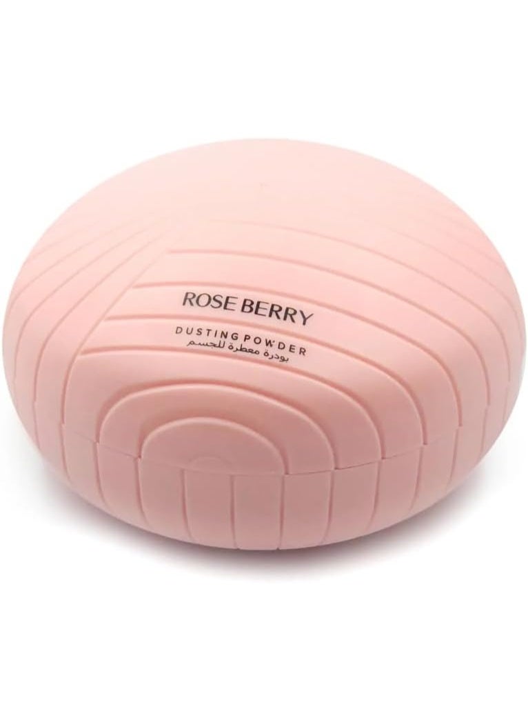 Rose Berry Dusting Powder for the Body 200g (Rose Powder Scent) - Image 3
