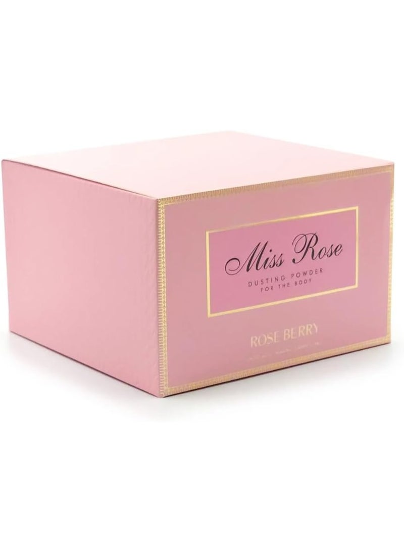 Rose Berry Dusting Powder for the Body 200g (Rose Powder Scent) - Image 4