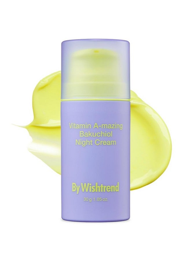 باي ويشترند كريم باكوتشيول الليلي المُحسّن لفيتامين أ، بديل الريتينول الكوري، يُبطئ الشيخوخة، يُنعم البشرة، يُنقّي المسام، مُضاد للتجاعيد، للبشرة الحساسة، 1.05 أونصة - Image 1