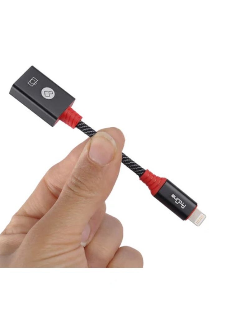 ProOne - ProOne PCO06 USB to Lightning OTG Cable/Adapter/Converter for iPhone iPad - High-Speed Data Transfer, Plug and Play Connectivity, Supports USB Flash Drives, Cameras, Keyboards, and More - Image 1