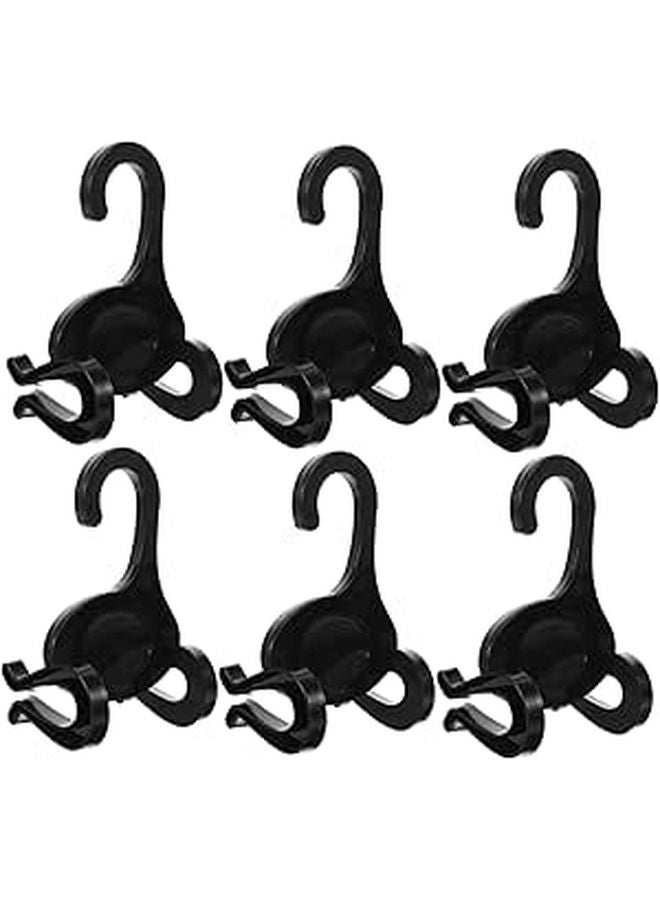Heavy Duty Plastic Shoe Organizer Hangers 10 Pack Space Saving Storage Under Bed Door - Image 1