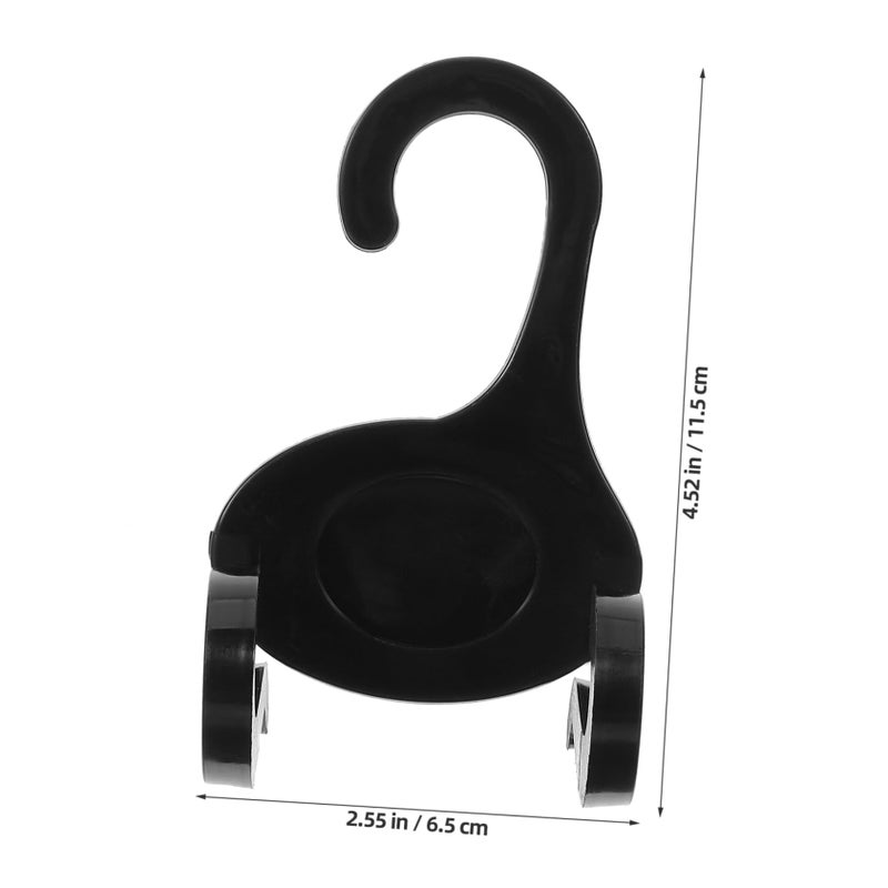 Heavy Duty Plastic Shoe Organizer Hangers 10 Pack Space Saving Storage Under Bed Door - Image 4