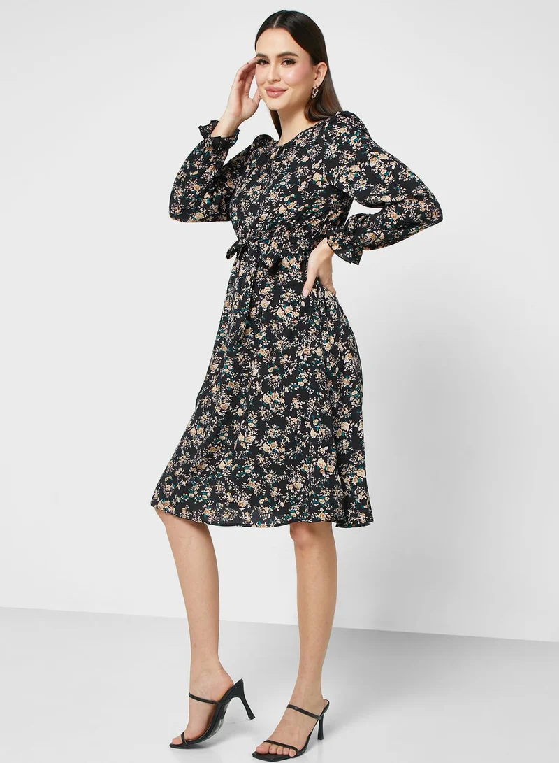 ELLA Floral Print Dress