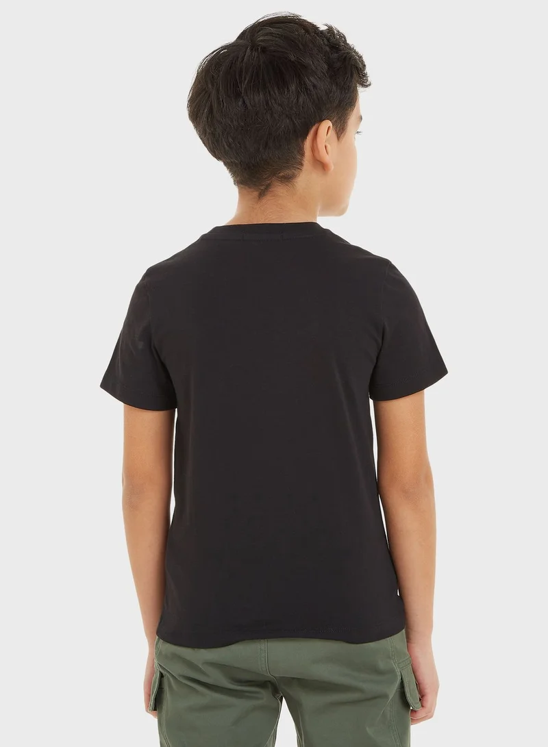 Calvin Klein Jeans Kids Crew Neck T-Shirt