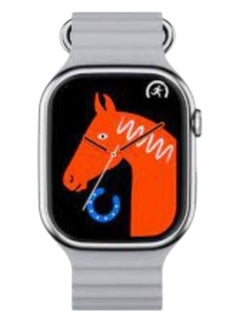 W&O X9 Pro 2 (Super AMOLED) Screen Smart Watch (45mm) Screen | Aluminum Case -Silver  - Image 1