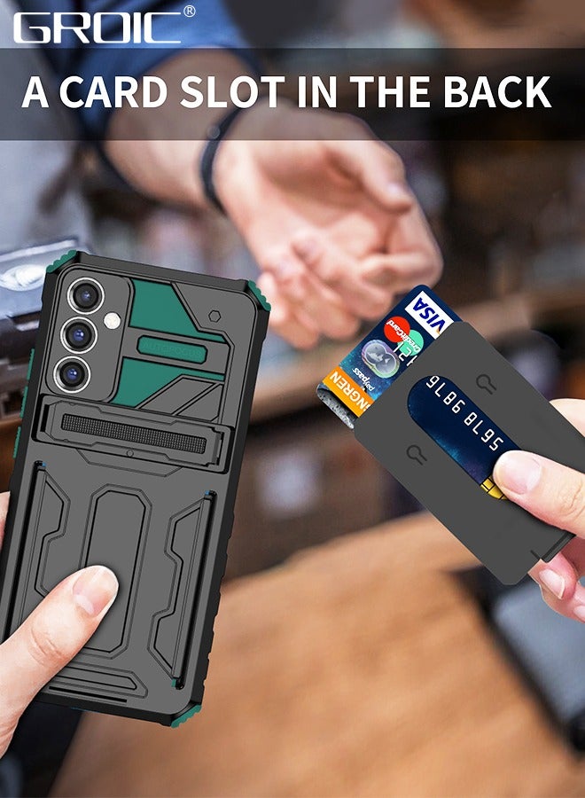 GROIC جراب لهاتف Samsung Galaxy A54، جراب واقٍ مقاوم للصدمات ومتين بدرجة عسكرية لحماية الهاتف المحمول A54 مع حامل، جراب هاتف Samsung Galaxy A54 مقاس 6.4 بوصة - Image 5
