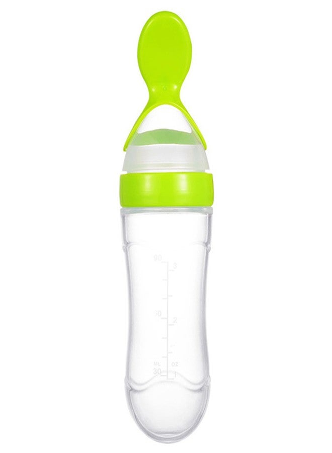 Joy Buzz Baby Feeding Product | Combo of Babies Silicone Spoon Food Feeder 190ml & Fruit Nibbler Pack of 2 (Green & Purple) - Image 2