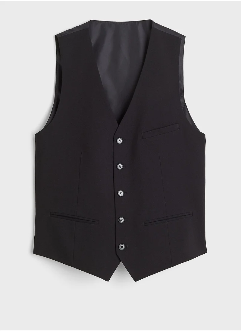 اتش اند ام Essential Slim Fit Waistcoat