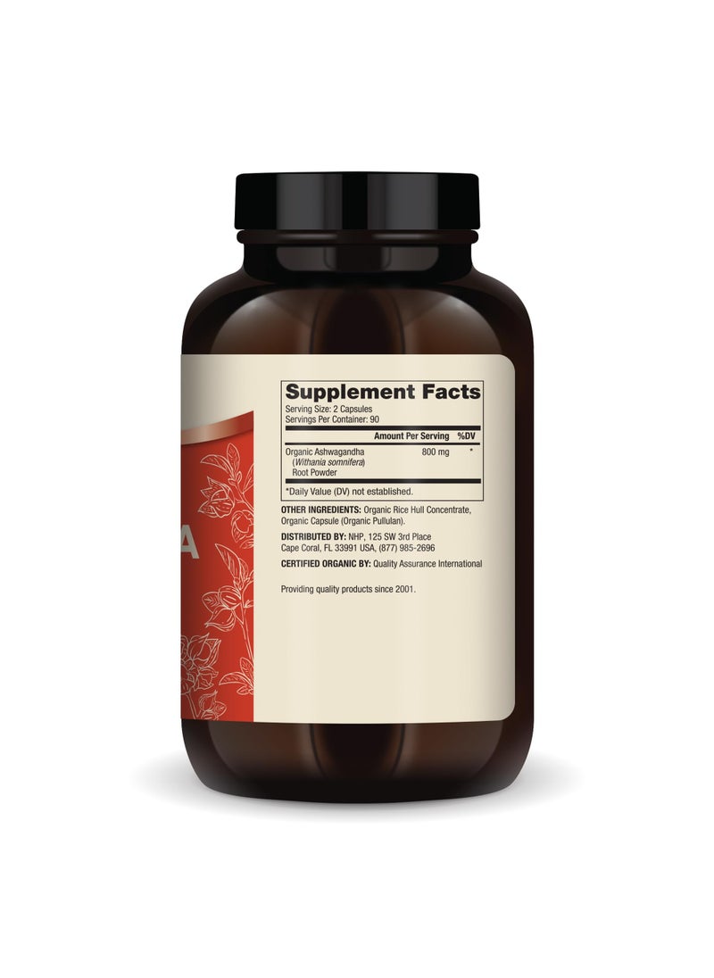 Dr. Mercola Organic Ashwagandha, 180 Capsules, Dietary Supplement  - Image 2