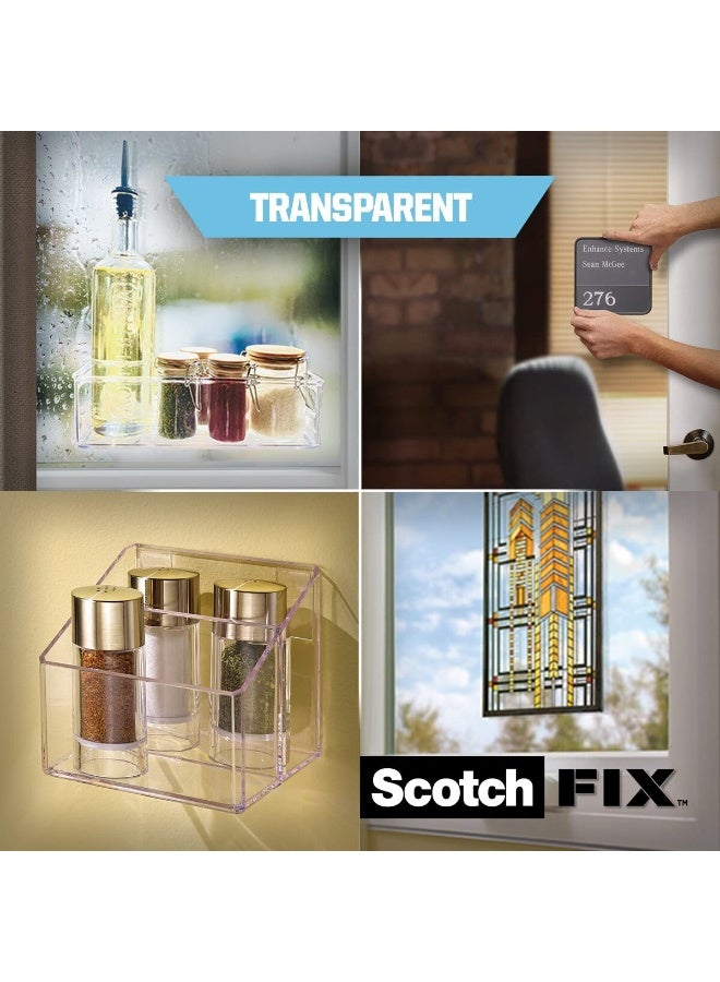 Scotch Mount Transparent Tape 19mm x 1.5m, 1 roll/pack - Image 5