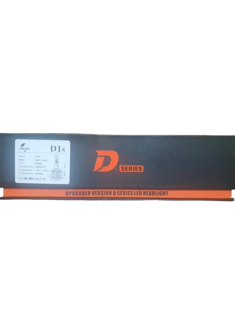 TACPRO Tackpro D1S D Series LED Headlamp, 75W, 6500K, 10,000 Lumens, 30,000 Hours  - Image 4