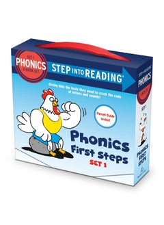Step into Reading Set 1 Phonics First Steps Box Set: Includes 8 easy-to-decode books and Parent Guide  - Image 3