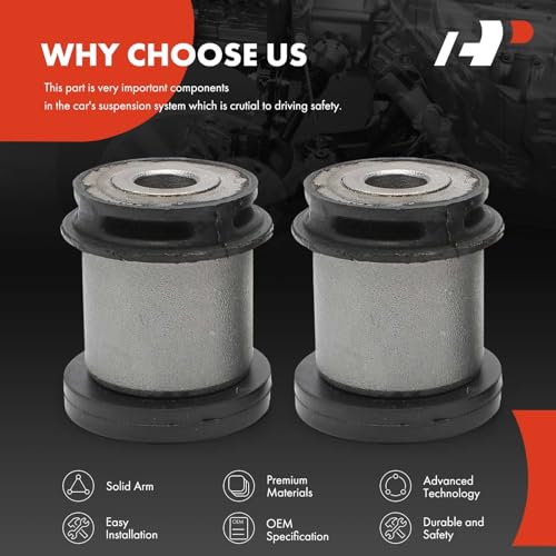 A-Premium 2 x Front Forward Lower Control Arm Bushing Kit, Compatible with Mazda 6 2009 2010 2012 2013 - Image 5