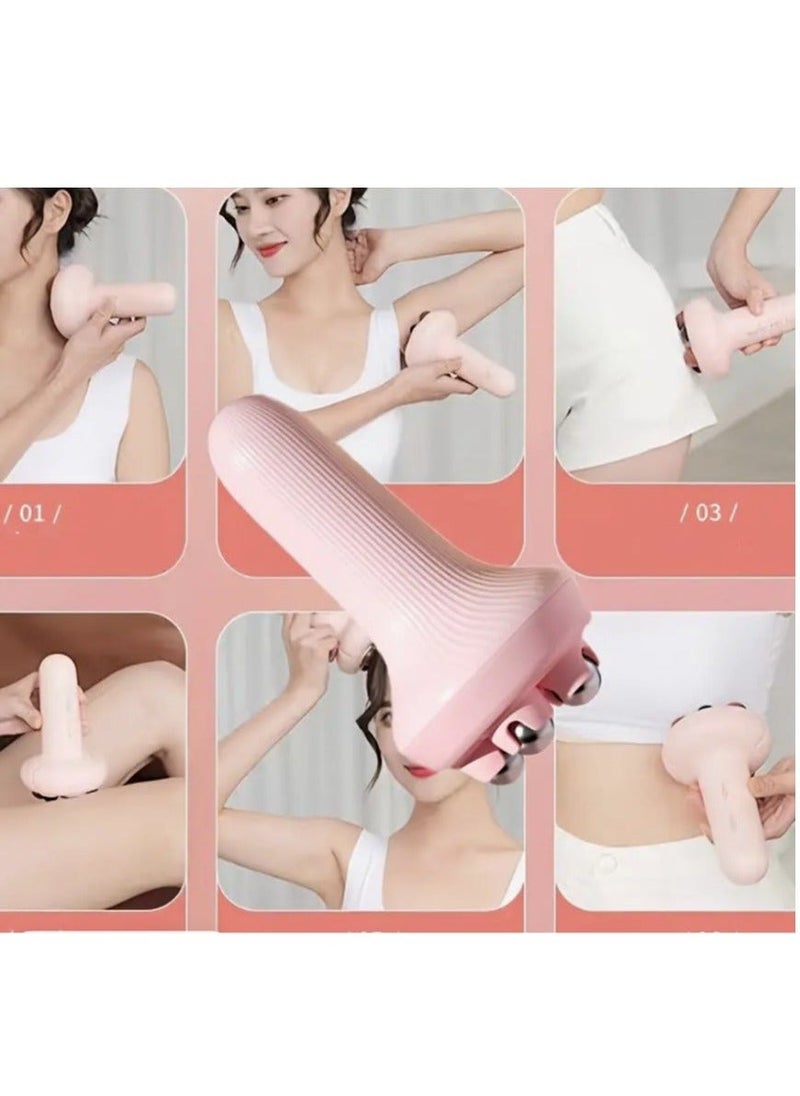 Loquat 1pc Beauty Massager,Fast Anti Cellulite Roller,Handheld Anti Cellulite Massager,Face Lift Tools,Health Care Cellulite Massage - Image 2