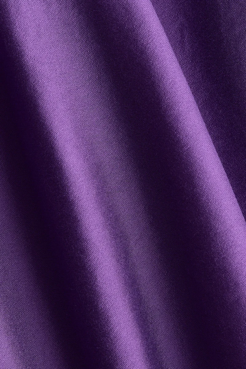 H&M Flared viscose-blend skirt