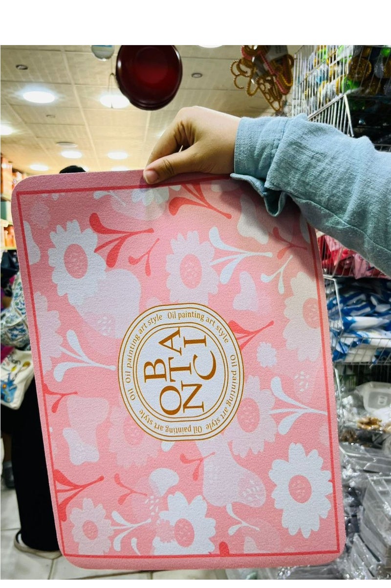 مفرش تجفيف الأطباق فائق الامتصاص ألوان ورسومات عشوائية 30*40 سم - Image 3