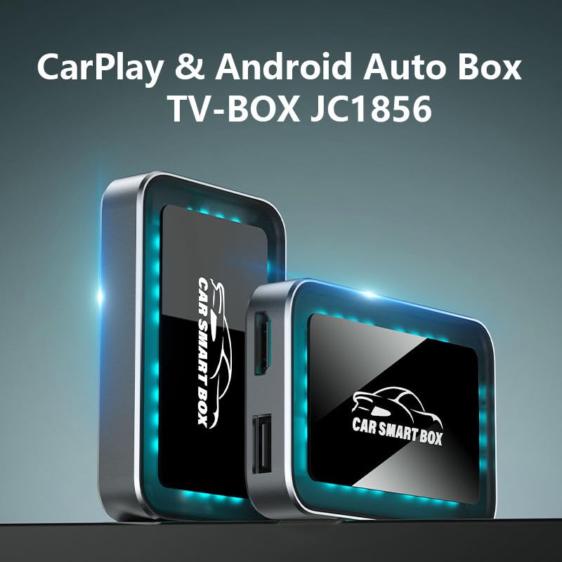 Wistar صندوق الذكاء الاصطناعي Carplay - محول CarPlay وAndroid اللاسلكي ومحول تلقائي وسائط متعددة بدقة 4K - محول CarPlay وAndroid التلقائي 2+16G (صندوق الذكاء الاصطناعي CarPlay 2) - Image 2