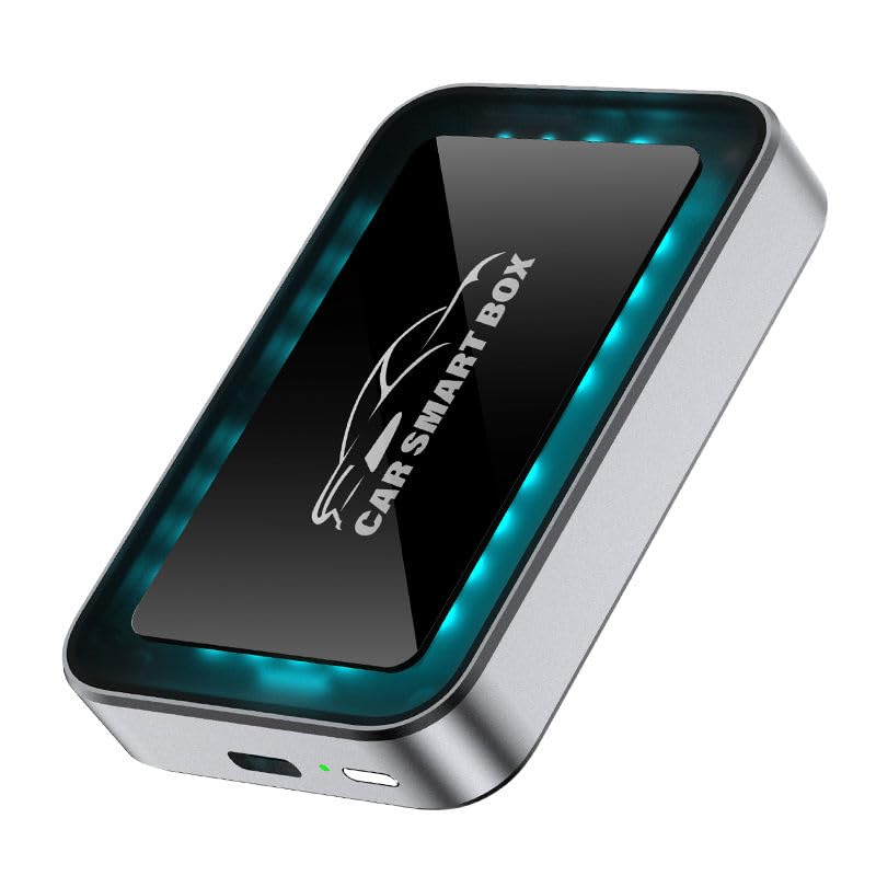 Wistar صندوق الذكاء الاصطناعي Carplay - محول CarPlay وAndroid اللاسلكي ومحول تلقائي وسائط متعددة بدقة 4K - محول CarPlay وAndroid التلقائي 2+16G (صندوق الذكاء الاصطناعي CarPlay 2) - Image 1