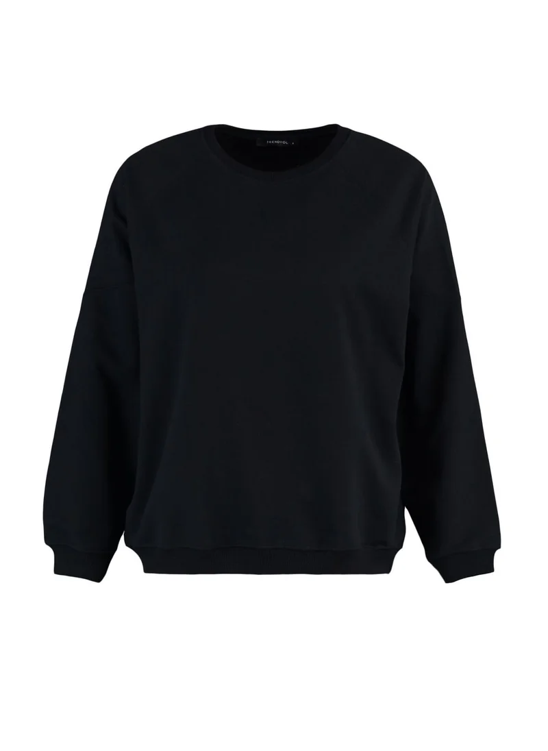 trendyol Crew Neck Knitted Sweatshirt