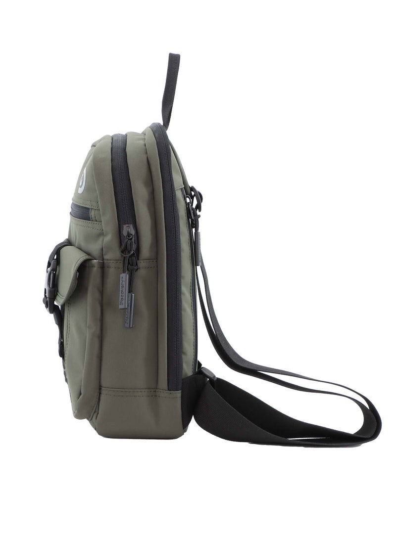 Discovery SHIELD RPET Polyester Sling Cross Bag Khaki, Durable Lightweight Tablet Protective Outdoor Business College Casual Cross Body Bag With Multi Compartment, RFID Pocket - pzsku/Z5A46DC461F2045A41DB2Z/45/_/1721997052/6275b349-4799-4246-bcd0-30733329a4e2