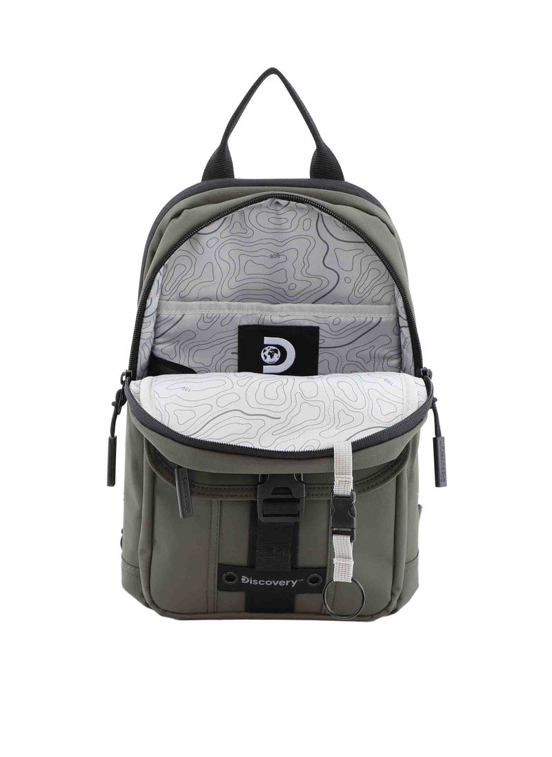 Discovery SHIELD RPET Polyester Sling Cross Bag Khaki, Durable Lightweight Tablet Protective Outdoor Business College Casual Cross Body Bag With Multi Compartment, RFID Pocket - pzsku/Z5A46DC461F2045A41DB2Z/45/_/1721997072/edaec79e-b5a1-4480-8f70-c59ce9f32907