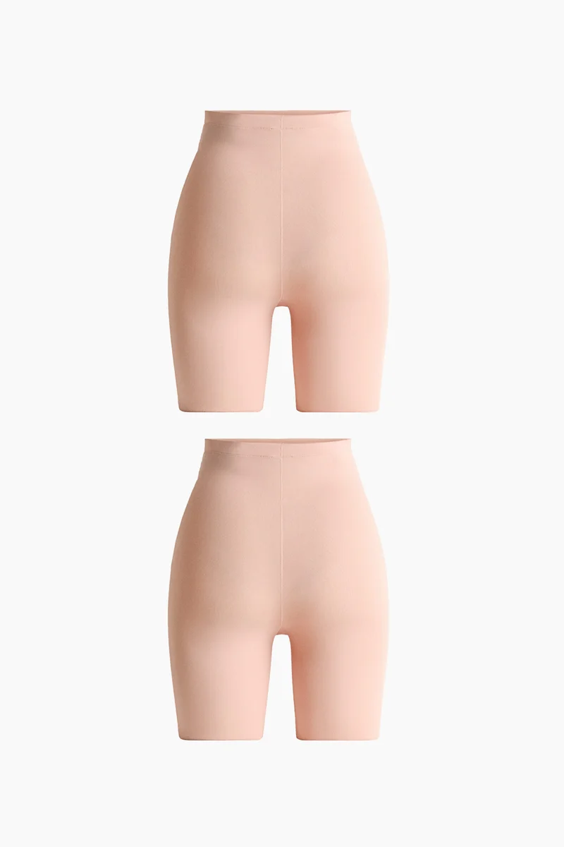 H&M  MAMA 2-pack Super Stretch Biker shorts for Women | Best Price UAE
