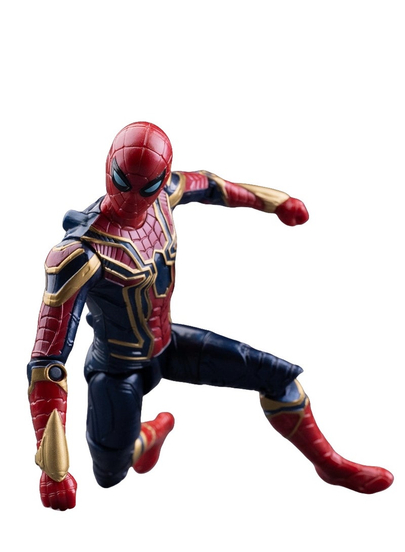 Avengers Spider-Man Movable Doll Model Decoration Desktop Decoration Toy Gift for Family and Friends - Image 3