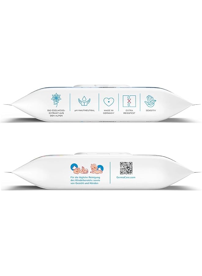 Germacare Baby Wet Water Wipes For Newborn 60Sheets - Image 5