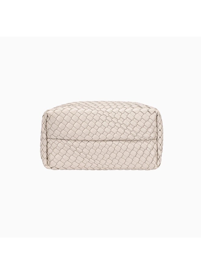 David Jones CM8274 Selena Women's Woven Handbag | Stylish Summer Shoulder Bag | Lightweight Everyday Purse for Work, Shopping & Vacation - Image 4