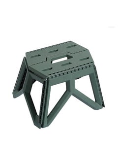 Vroxy Vroxy Plastic Folding Stool Strong LoadBearing Chair NonSlip Folding Stools Portable Foldable Step Stool Compact Collapsible Stool for Travel Camping Hiking Picnic 1Pcs 