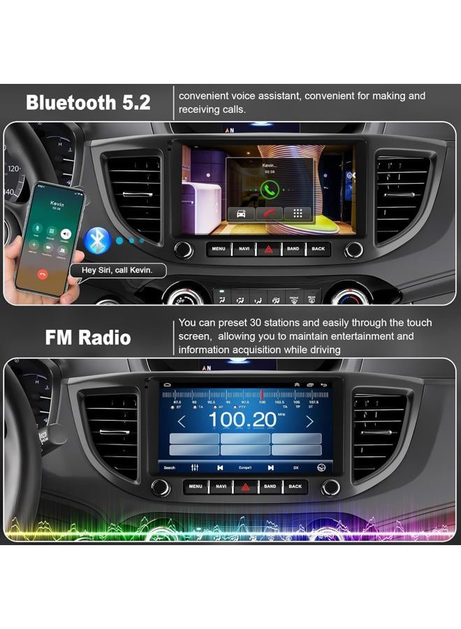 Adapter-Universe 4G+64G Car Radio for Honda CRV 2012 2013 2014 2015 2016, 9 Inch IPS Touch Screen CRV Stereo with Carplay&Android Auto,Blutooth& GPS Navigation, Back-up Camera&FM Radio - Image 5