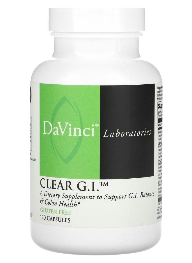 DaVinci Laboratories Clear G.I. 120 Capsules 
