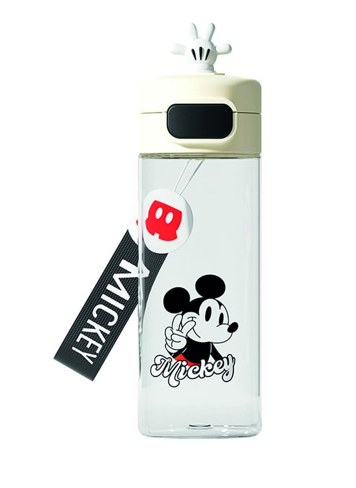BrainGiggles BrainGiggles Disney Water Bottle for Boys and Girls – 530ml Leakproof, BPA-Free Kids Water Bottles, Lightweight Tritan Water Bottle for School Toddler Water Bottle - Mickey Mouse  - Image 1