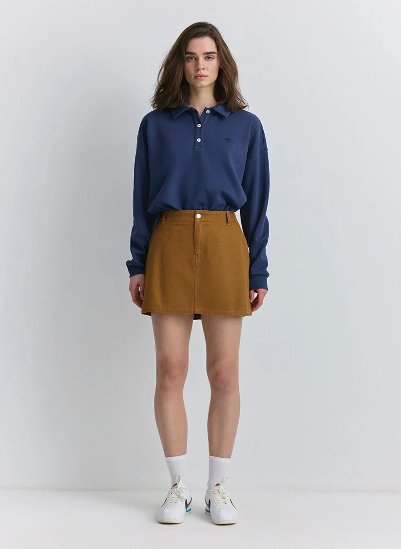 MAVI Brown Mini Skirt