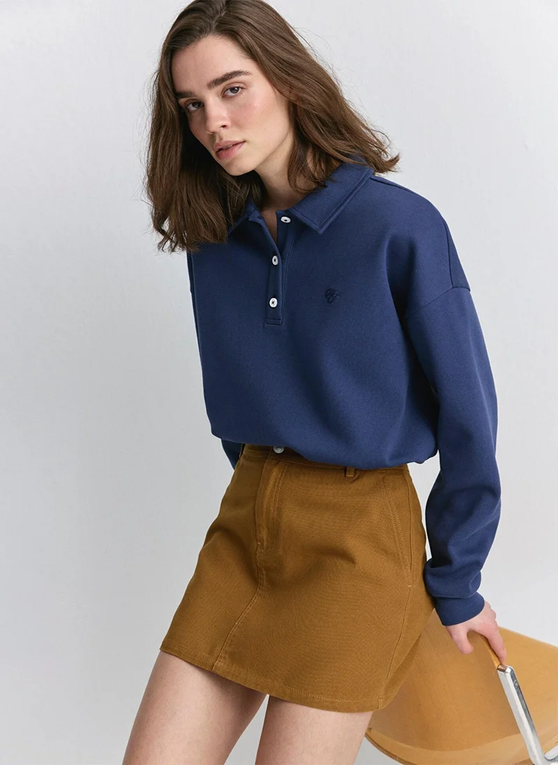 MAVI Brown Mini Skirt