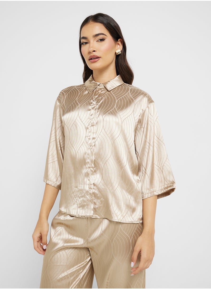 VERO MODA - Vmbrielle Button Down Shirt - Image 1
