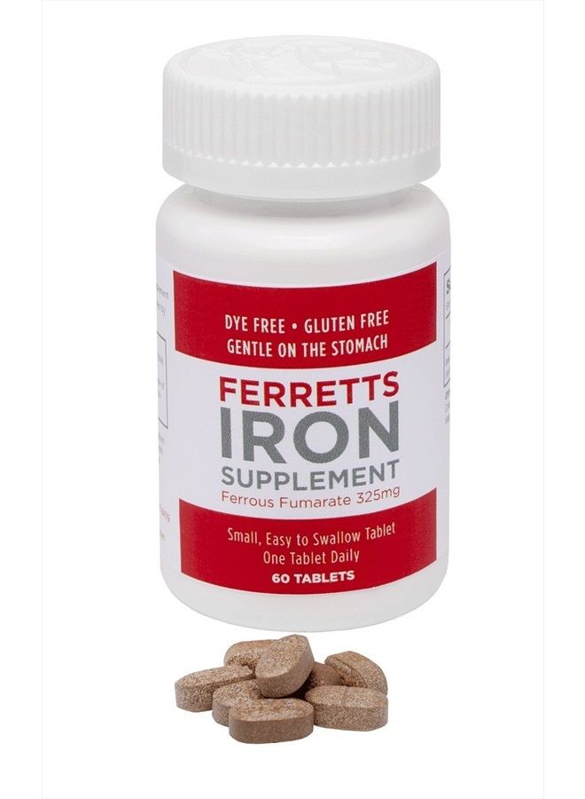 BR أقراص فيريتس مكمل الحديد (325 ملغ فومارات الحديد) - Image 2