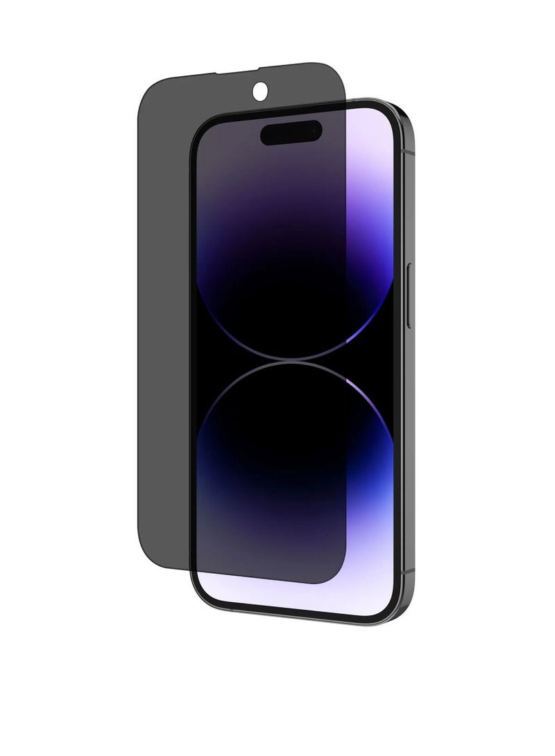DIGI CORE iPhone 14 Pro Privacy Screen Protector 6.1 Inch Anti Spy Privacy Tempered Glass For Apple iPhone 14 Pro - Image 1